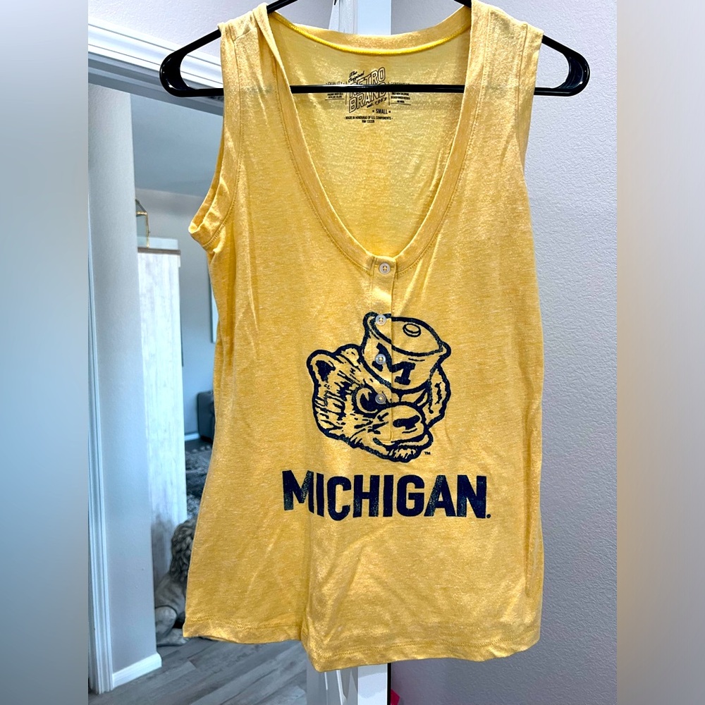 Michigan Football Women’s Tank top